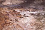 William Mctaggart The Storm oil painting on canvas